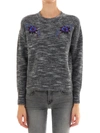 KENZO KENZO EMBROIDERED FLOWER SWEATER