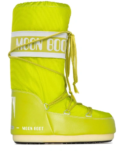 Moon Boot Icon Snow Boots In Green