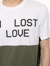 PORTS V COLOUR-BLOCK SLOGAN T-SHIRT