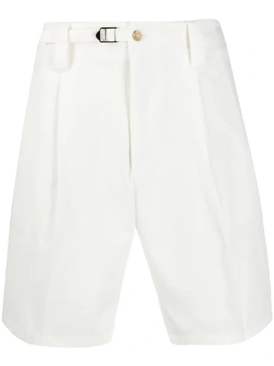 Dolce & Gabbana Pleated Detail Shorts In White