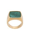 NIALAYA JEWELRY SQUARED SIGNET RING