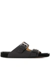 ISABEL MARANT LEKSON BUCKLED SANDALS