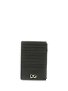 DOLCE & GABBANA LOGO PLAQUE VERTICAL CARDHOLDER