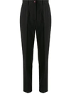 Dolce & Gabbana Side Stripe Tailored Trousers In Black