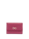 DOLCE & GABBANA LOGO FLAP WALLET