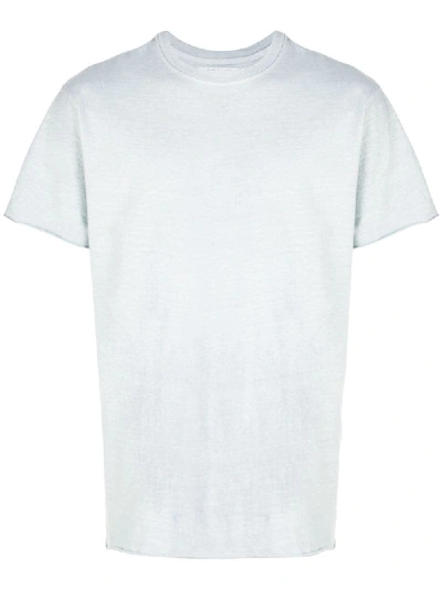 John Elliott Burn Out T-shirt In Blue