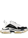 BALENCIAGA TRIPLE S LOW-TOP SNEAKERS