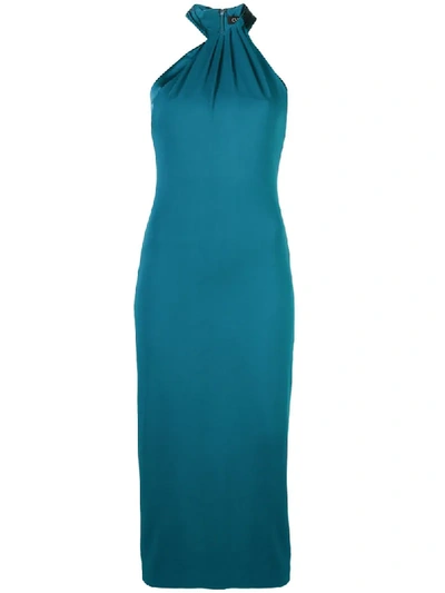 Cushnie Pencil Style Dress In Blue