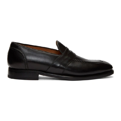 Ralph Lauren Meegan Penny Loafer In Black