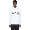 NIKE NIKE WHITE AND BLACK UNDERCOVER EDITION NRG PULLOVER HOODIE