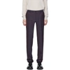 ETRO ETRO BLUE CHECK WOOL TROUSERS