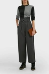 GANNI Belted Chino Trousers