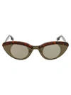 KENZO KENZO OVAL CAT EYE SUNGLASSES