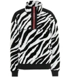 RAG & BONE ZEBRA HALF-ZIP SWEATSHIRT,P00433492