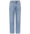 GOLDSIGN THE RELAXED STRAIGHT MID-RISE JEANS,P00438833