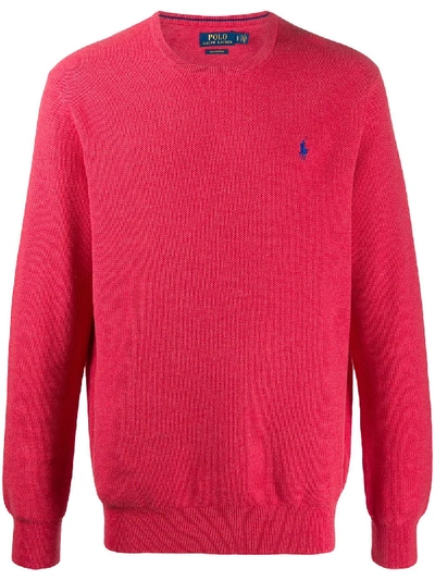 Polo Ralph Lauren Pullover Mit Rundem Ausschnitt In Pink