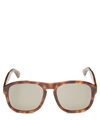 GUCCI OVERSIZED ROUNDED ACETATE SUNGLASSES,000640622