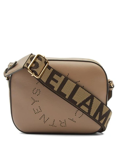 Stella Mccartney Mini Crossbody Camera Bag In White