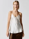 Nili Lotan Isabella Cami Top In Ivory In Ivory