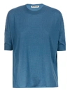 JIL SANDER PLAIN JERSEY TOP,11187084