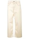 MARNI TROUSERS FLARED LEG WIDE JEANS,11187079