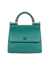 DOLCE & GABBANA SICILY BAG 58 SMALL IN CALF LEATHER,11186833