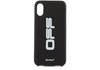 OFF-WHITE iPhone XS "OFF" case,OWPA009R20F14063 1001