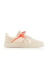 OFF-WHITE Vulcanized Suede Low-Top Sneakers,755027