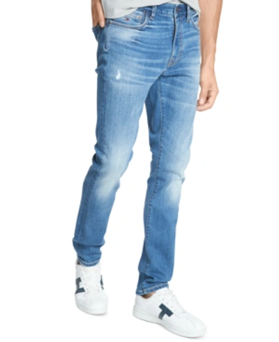 Tommy Hilfiger Men's Skinny-fit Jeans, Created For Macy's In Medium Wash