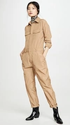 GANNI RECYCLED POLYESTER JUMPSUIT
