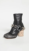 MAISON MARGIELA Metal Tabi Booties