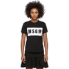 Msgm Logo-print Cotton T-shirt In 99 Black