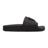 GIUSEPPE ZANOTTI GIUSEPPE ZANOTTI BLACK LABURELA POOL SLIDES