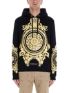 VERSACE BAROCCO HOODIE,11187445