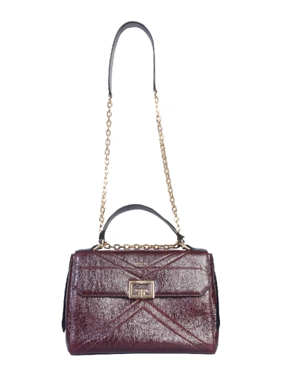 Givenchy Medium Id Bag In Bordeaux