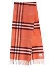 Burberry Giant Icon Check Cashmere Scarf In Multicolor