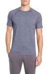 Rhone Men's Reign Heathered T-shirt, Midnight In Midnight Heather