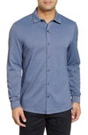 ROBERT BARAKETT KINGLSEY FALLS KNIT BUTTON-UP SHIRT,RB92269