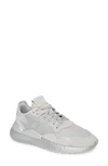Adidas Originals Nite Jogger Sneaker In Grey/ Silver Metallic