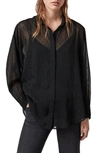 ALLSAINTS HARRIET SPARKLE SHIRT,WH048R