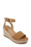 Splendid Arianna Espadrille Wedge Sandal In Sand Suede