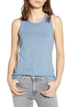 Stateside Racerback Tank In Wedgewood