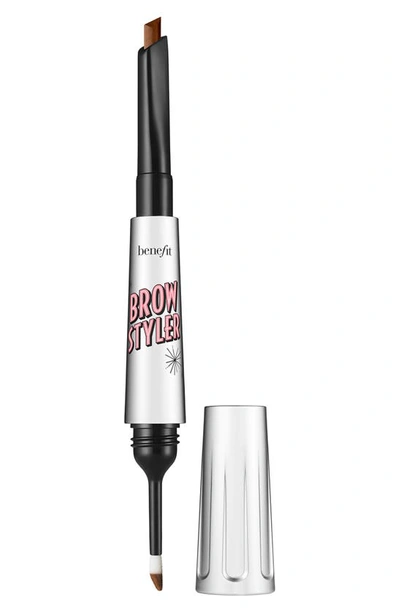 Benefit Cosmetics Brow Styler Eyebrow Pencil & Powder Duo Shade 2.75 In Shade 2.75 - Warm Auburn