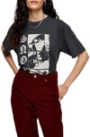 TOPSHOP SNOOP DOG TEE,04M93RBLK