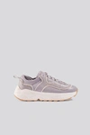NA-KD ROUNDED CHUNKY TRAINERS - PURPLE
