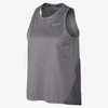 Nike Women's Miler Running Tank Top In Grey
