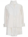 SACAI COTTON POPLIN SHIRT DRESS,11187680