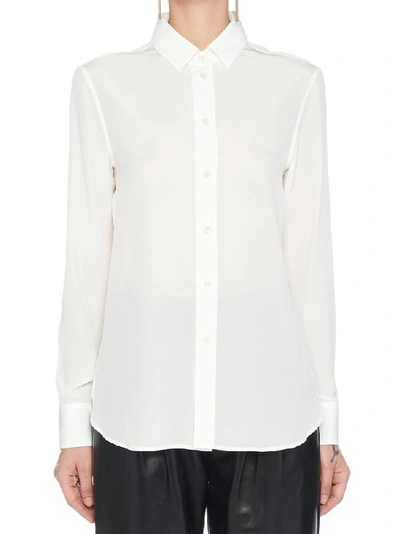 Saint Laurent Oversize Shirt In White