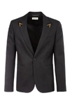 SAINT LAURENT SAINT LAURENT SINGLE BREASTED BLAZER