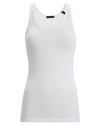 Atm Anthony Thomas Melillo Racerback Micromodal-blend Jersey Tank Top In White